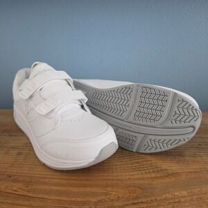 New Balance Womens Walking Shoes White Leather Hook and Loop 928v3 MW928WT3 9.5